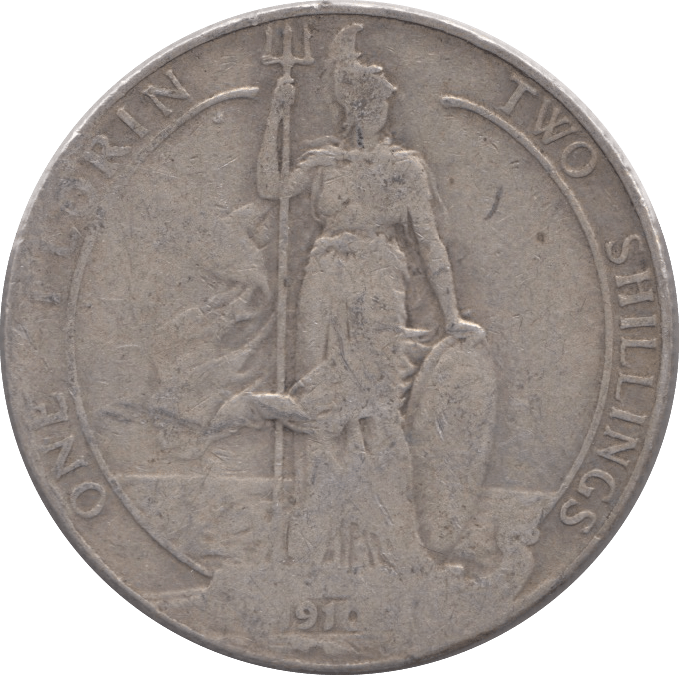 1910 FLORIN ( NF ) 10 - Florin - Cambridgeshire Coins