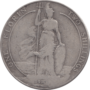 1910 FLORIN ( NF ) 4 - Florin - Cambridgeshire Coins