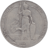 1910 FLORIN ( NF ) 9 - Florin - Cambridgeshire Coins