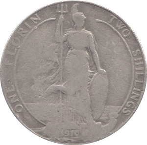 1910 FLORIN ( NF ) - Florin - Cambridgeshire Coins