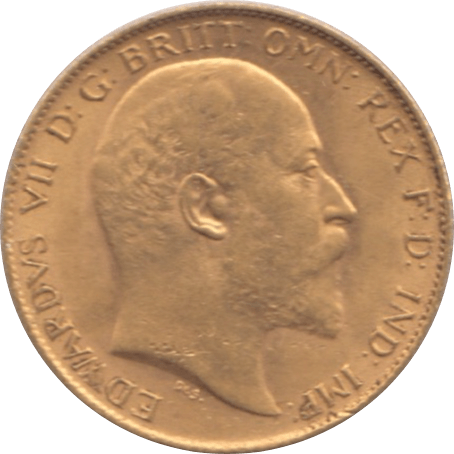 1910 GOLD HALF SOVEREIGN ( AUNC ) - Half Sovereign - Cambridgeshire Coins