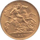 1910 GOLD HALF SOVEREIGN ( AUNC ) - Half Sovereign - Cambridgeshire Coins