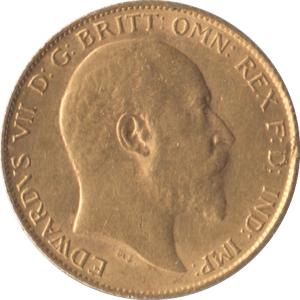 1910 GOLD HALF SOVEREIGN ( AUNC ) - Half Sovereign - Cambridgeshire Coins