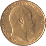 1910 GOLD HALF SOVEREIGN ( AUNC ) - Half Sovereign - Cambridgeshire Coins