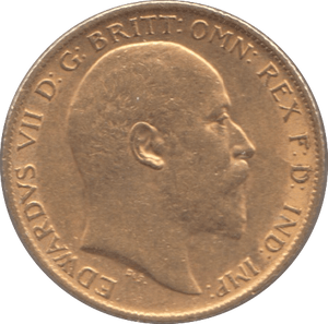 1910 GOLD HALF SOVEREIGN ( AUNC ) REF 2 - Half Sovereign - Cambridgeshire Coins