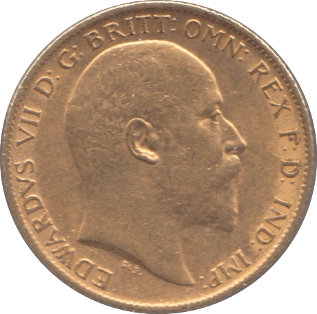 1910 GOLD HALF SOVEREIGN ( AUNC ) REF 2 - Half Sovereign - Cambridgeshire Coins