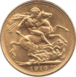 1910 GOLD SOVEREIGN ( AUNC ) SYDNEY MINT - Sovereign - Cambridgeshire Coins