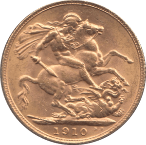 1910 GOLD SOVEREIGN ( EF ) - Sovereign - Cambridgeshire Coins