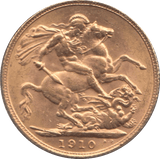 1910 GOLD SOVEREIGN ( EF ) - Sovereign - Cambridgeshire Coins