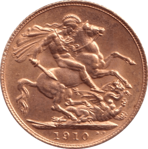 1910 GOLD SOVEREIGN ( UNC ) - Sovereign - Cambridgeshire Coins