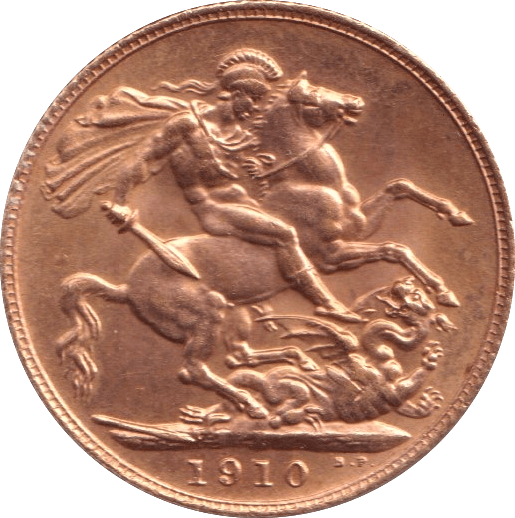 1910 GOLD SOVEREIGN ( UNC ) - Sovereign - Cambridgeshire Coins