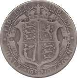 1910 HALFCROWN ( FINE ) 6 - Halfcrown - Cambridgeshire Coins