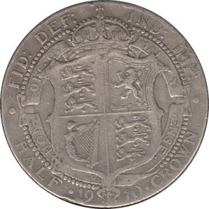 1910 HALFCROWN ( FINE ) 7 - Halfcrown - Cambridgeshire Coins