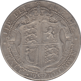 1910 HALFCROWN ( FINE ) 7 - Halfcrown - Cambridgeshire Coins