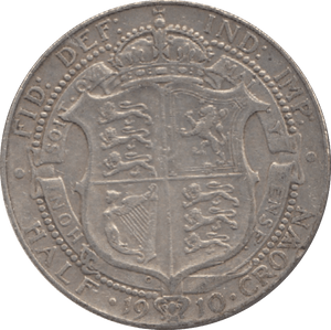1910 HALFCROWN ( GF ) 2 - Halfcrown - Cambridgeshire Coins