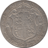 1910 HALFCROWN ( GF ) 2 - Halfcrown - Cambridgeshire Coins