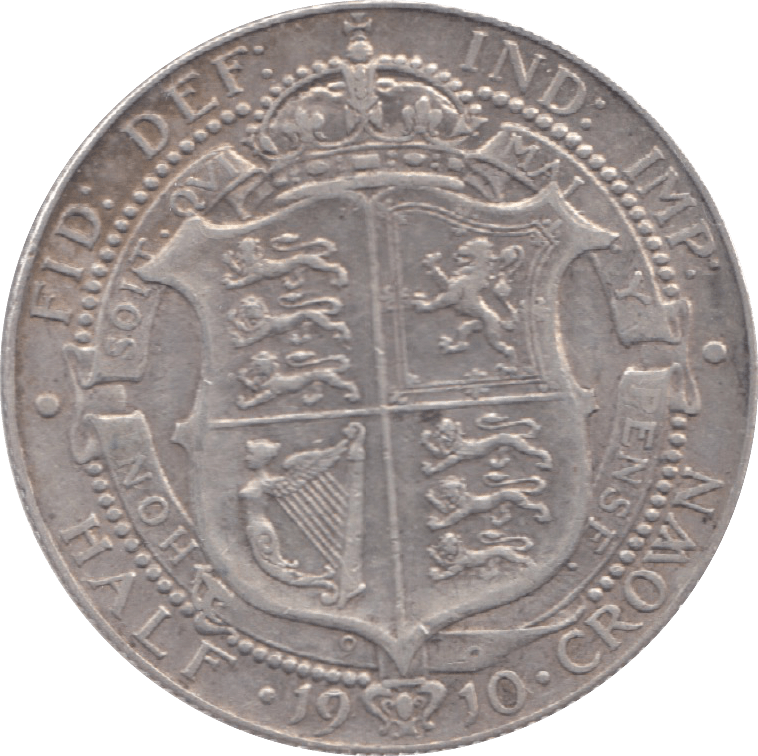 1910 HALFCROWN ( GF ) 6 - Halfcrown - Cambridgeshire Coins
