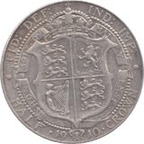1910 HALFCROWN ( GF ) 6 - Halfcrown - Cambridgeshire Coins