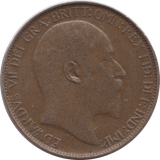 1910 HALFPENNY ( EF ) 2 - Halfpenny - Cambridgeshire Coins