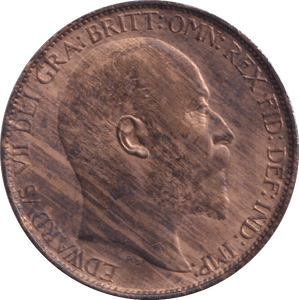 1910 HALFPENNY ( UNC ) - Halfpenny - Cambridgeshire Coins