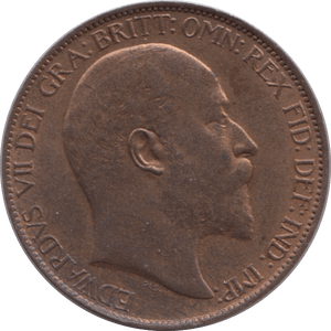 1910 HALFPENNY ( UNC ) - Halfpenny - Cambridgeshire Coins
