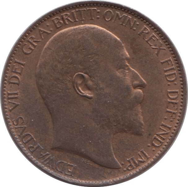 1910 HALFPENNY ( UNC ) - Halfpenny - Cambridgeshire Coins