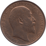 1910 HALFPENNY ( UNC ) - Halfpenny - Cambridgeshire Coins