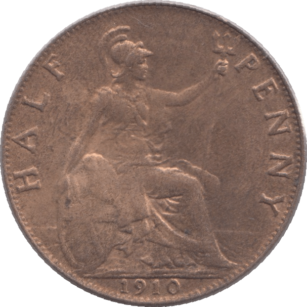 1910 HALFPENNY ( UNC ) - Halfpenny - Cambridgeshire Coins