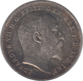 1910 MAUNDY FOURPENCE ( UNC ) - Maundy Coins - Cambridgeshire Coins