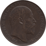 1910 PENNY 1 ( AUNC ) 52 - Penny - Cambridgeshire Coins