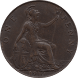 1910 PENNY 1 ( AUNC ) 52 - Penny - Cambridgeshire Coins