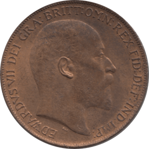 1910 PENNY 1 ( UNC ) 11A - Penny - Cambridgeshire Coins