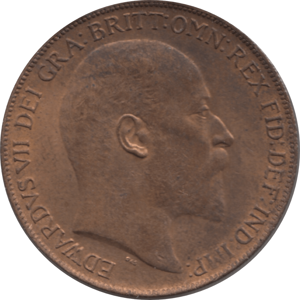 1910 PENNY 1 ( UNC ) 11A - Penny - Cambridgeshire Coins