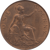 1910 PENNY 1 ( UNC ) 11A - Penny - Cambridgeshire Coins