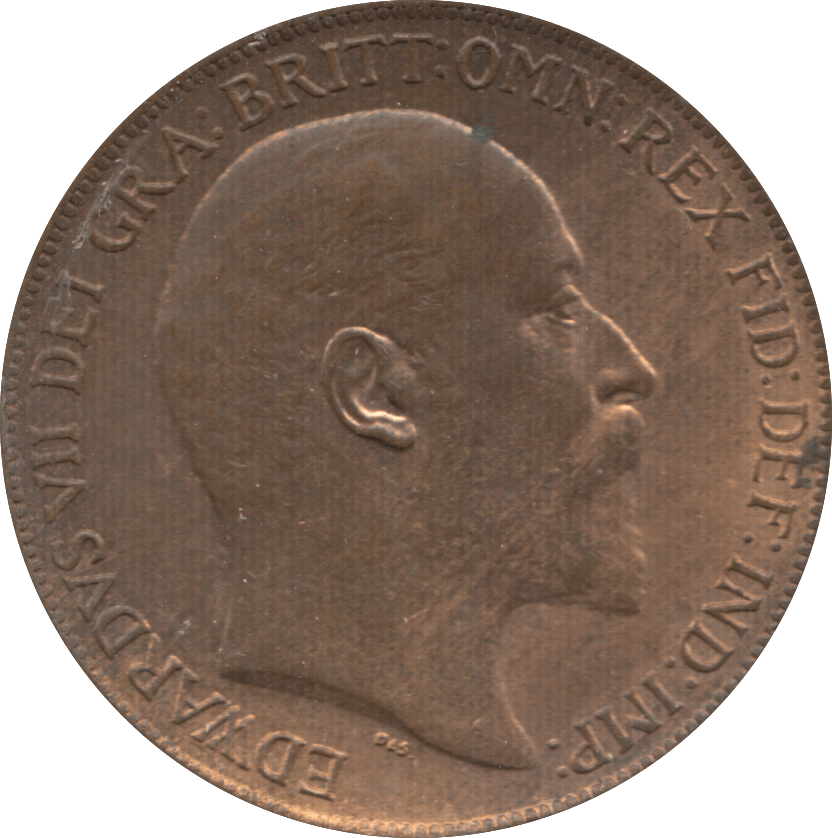 1910 PENNY ( AUNC ) 7 - Penny - Cambridgeshire Coins