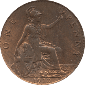 1910 PENNY ( AUNC ) 7 - Penny - Cambridgeshire Coins