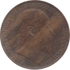 1910 PENNY ( EF ) 7 - Penny - Cambridgeshire Coins