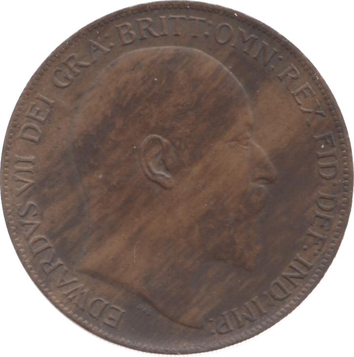 1910 PENNY ( EF ) 7 - Penny - Cambridgeshire Coins