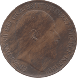 1910 PENNY ( EF ) 7 - Penny - Cambridgeshire Coins