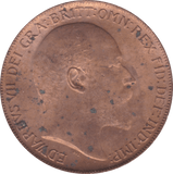 1910 PENNY ( UNC ) B - Penny - Cambridgeshire Coins