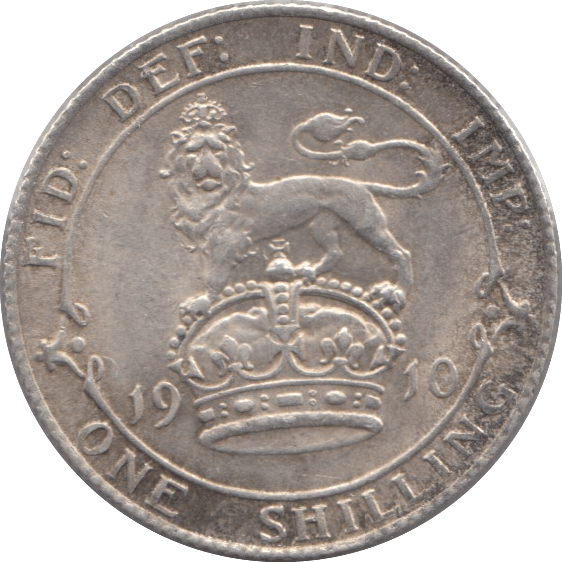 1910 SHILLING ( EF ) 3 - Shilling - Cambridgeshire Coins