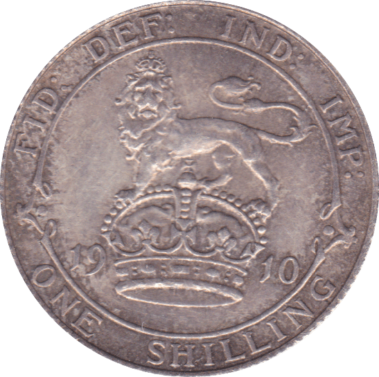 1910 SHILLING ( EF ) A - Shilling - Cambridgeshire Coins