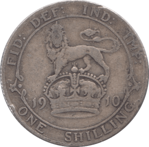 1910 SHILLING ( F ) - Shilling - Cambridgeshire Coins