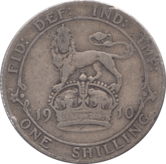 1910 SHILLING ( F ) - Shilling - Cambridgeshire Coins