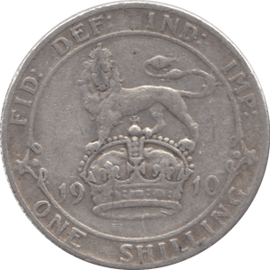 1910 SHILLING ( F ) - Shilling - Cambridgeshire Coins