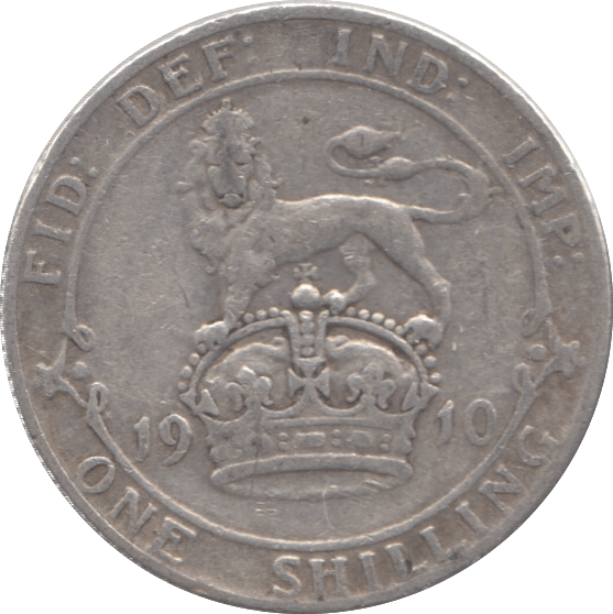 1910 SHILLING ( F ) - Shilling - Cambridgeshire Coins