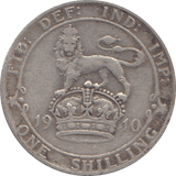 1910 SHILLING ( FINE ) 4 - Shilling - Cambridgeshire Coins