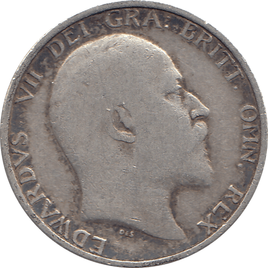 1910 SHILLING ( FINE ) 4 - Shilling - Cambridgeshire Coins