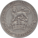 1910 SHILLING ( FINE ) 4 - Shilling - Cambridgeshire Coins