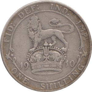 1910 SHILLING ( FINE ) 6 - Shilling - Cambridgeshire Coins